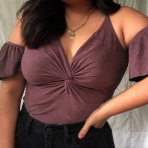 Charlotte Russe BODYSUIT Snap Closure